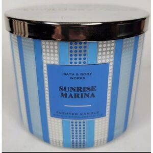 BATH & BODY WORKS SUNRISE MARINA 3 WICK 14.5 OZ SCENTED‎ CANDLE